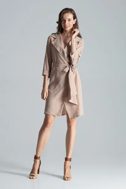 figl-sukienka-model-m680-beige-m-stan-nowy