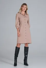 figl-sukienka-model-m849-beige-s