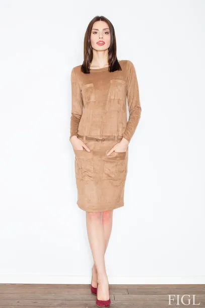 figl-sukienka-model-m452-brown-l