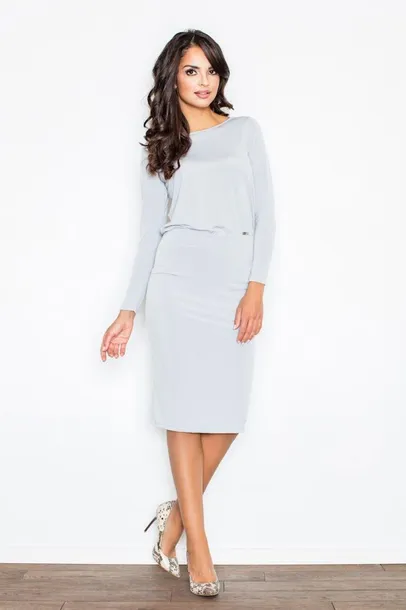 figl-sukienka-model-326-grey-m