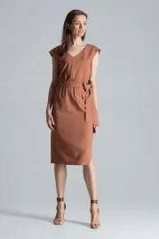 figl-sukienka-model-m674-brown-m