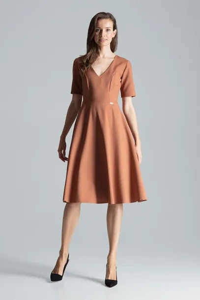 figl-sukienka-model-m673-brown-l