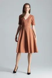 figl-sukienka-model-m673-brown-l