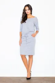 figl-sukienka-model-203-grey-m