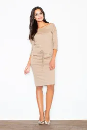 figl-sukienka-model-203-beige-s