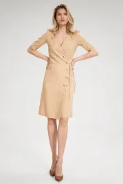 figl-sukienka-model-m703-beige-s