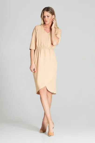 figl-sukienka-model-m702-beige-m-rozmiar-inny