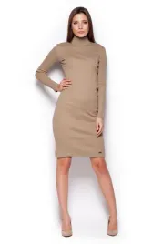 figl-sukienka-model-332-beige-m