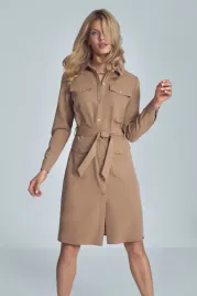 figl-sukienka-model-m706-brown-l