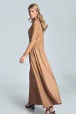figl-sukienka-model-m705-beige-l-stan-nowy