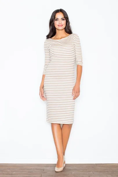 figl-sukienka-model-311-beige-m