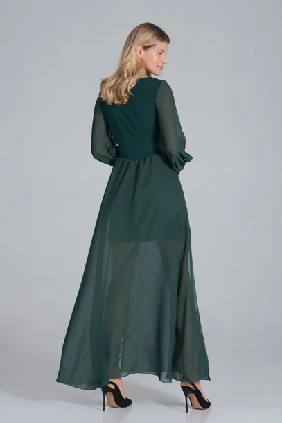 figl-sukienka-model-m850-green-s-marka-figl