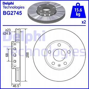 delphi-klocki-hamulcowe-daewoo-tosca-stan-nowy
