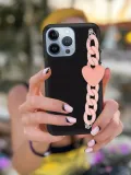 etui-blink-czarny-mat-do-iphone-11-lancuszek-serce-dedykowany-model-iphone-11