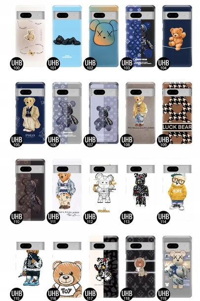 etui-do-google-pixel-7-case-misie-bearbrick-wzory-kolor-wielokolorowy
