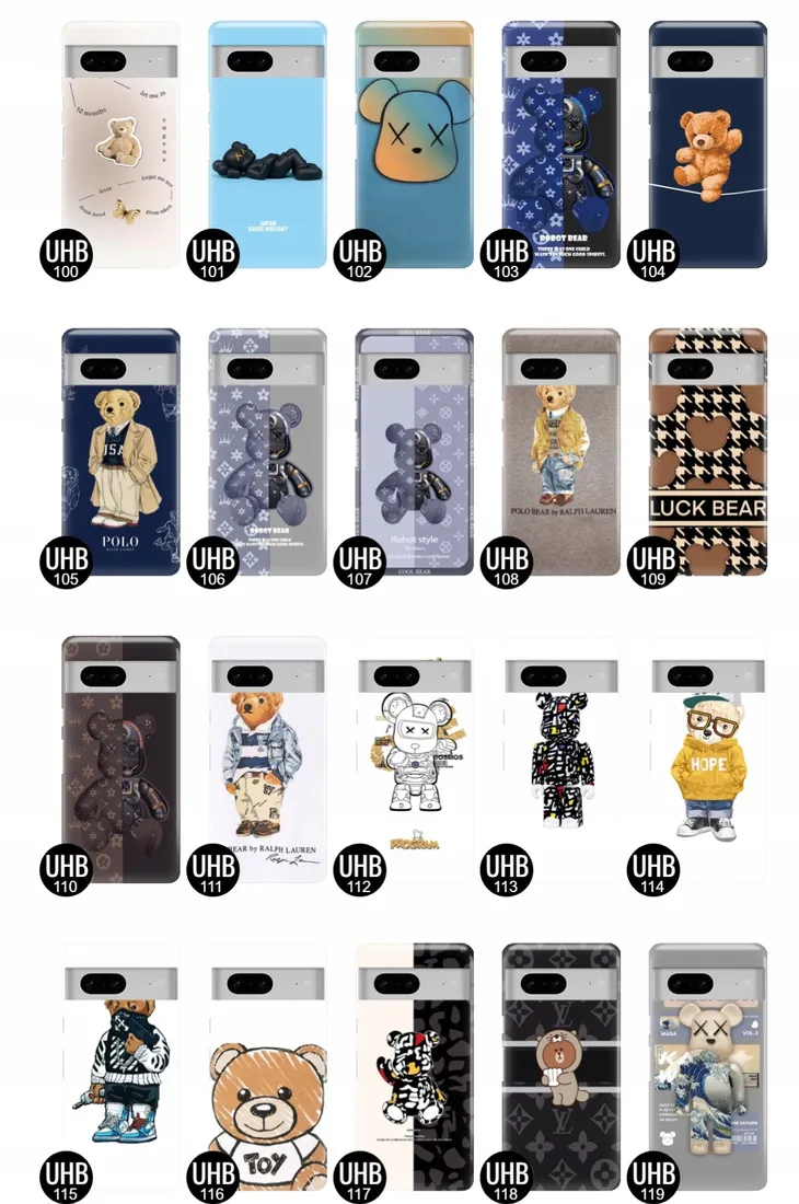 etui-do-google-pixel-7-case-misie-bearbrick-wzory