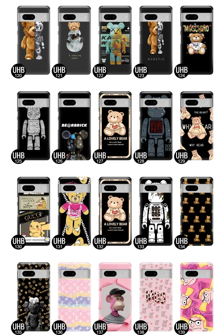 etui-do-google-pixel-7-case-misie-bearbrick-wzory