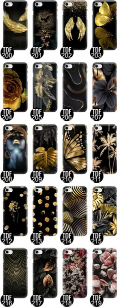 etui-grube-2mm-do-iphone-se2-gold-pattern-wzory-stan-nowy-dedykowany-model-iphone-se2