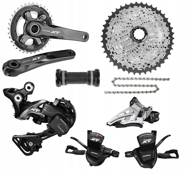 Zestaw napęd 2x11rz SHIMANO DEORE XT EDITION M8000