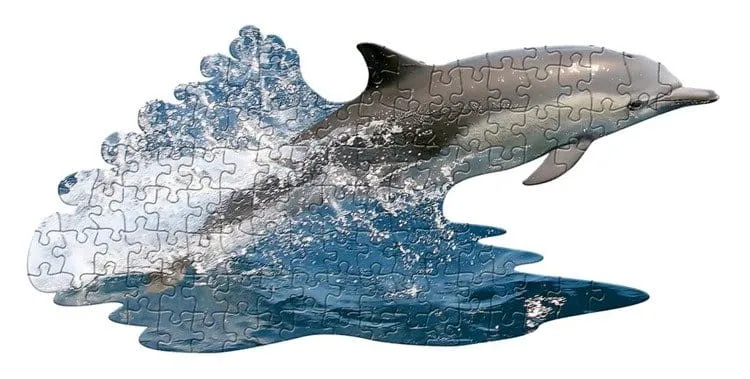 puzzle-konturowe-delfin-100-elementow-madd-capp-stan-nowy
