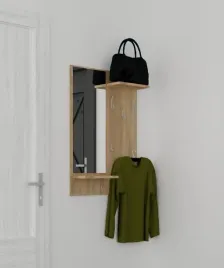 wieszak-z-lustrem-na-sciane-2-polki-dab-sonoma