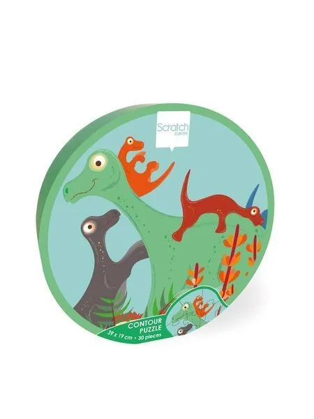 scratch-puzzle-konturowe-dinozaury-30-elem-stan-nowy