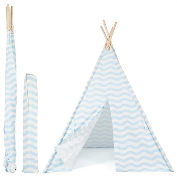 boppi-namiot-teepee-niebieski-stan-nowy