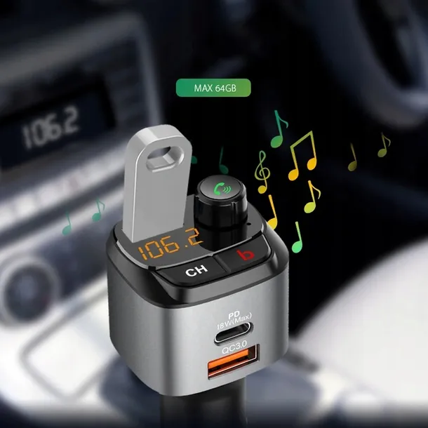 transmiter-samochodowy-fm-bluetooth-feegar-qc-3-0-zrodlo-sygnalu-bluetooth-karta-pamieci-usb