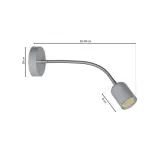 kinkiet-maxi-grey-1xgu10