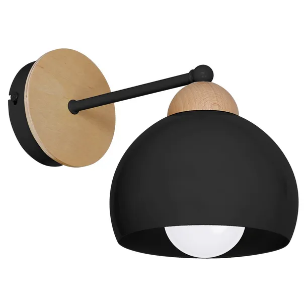 kinkiet-dama-black-1xe27