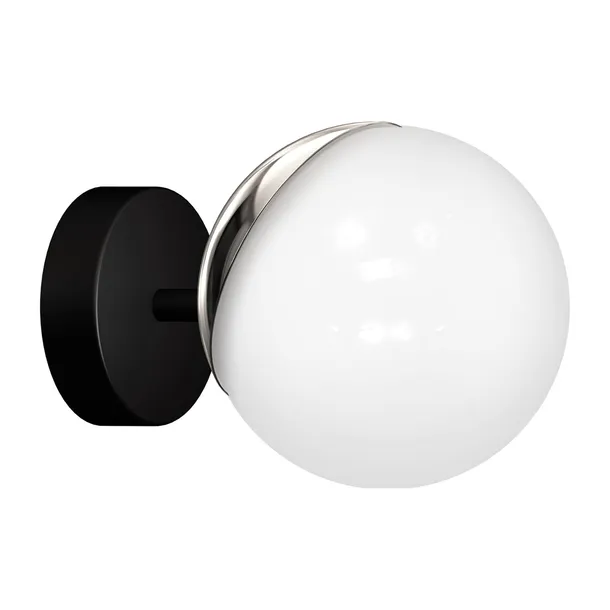 kinkiet-sfera-black-chrome-1xe14