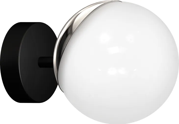 kinkiet-sfera-black-chrome-1xe14