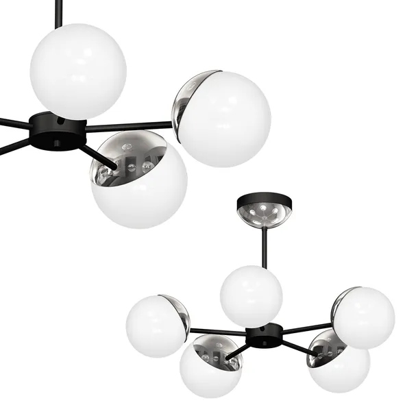 zyrandol-sfera-black-chrome-5xe14
