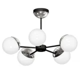 zyrandol-sfera-black-chrome-5xe14
