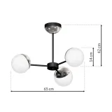 zyrandol-sfera-black-chrome-3xe14