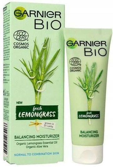 Фото - Крем і лосьйон TRAWA ﻿GARNIER BIO KREM NAWILŻAJĄCY ALOES  CYTRYNOWA 