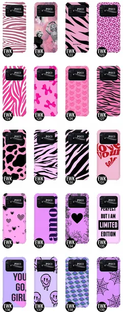 etui-antishock-do-xiaomi-poco-c40-patterny-wzory-kolor-wielokolorowy