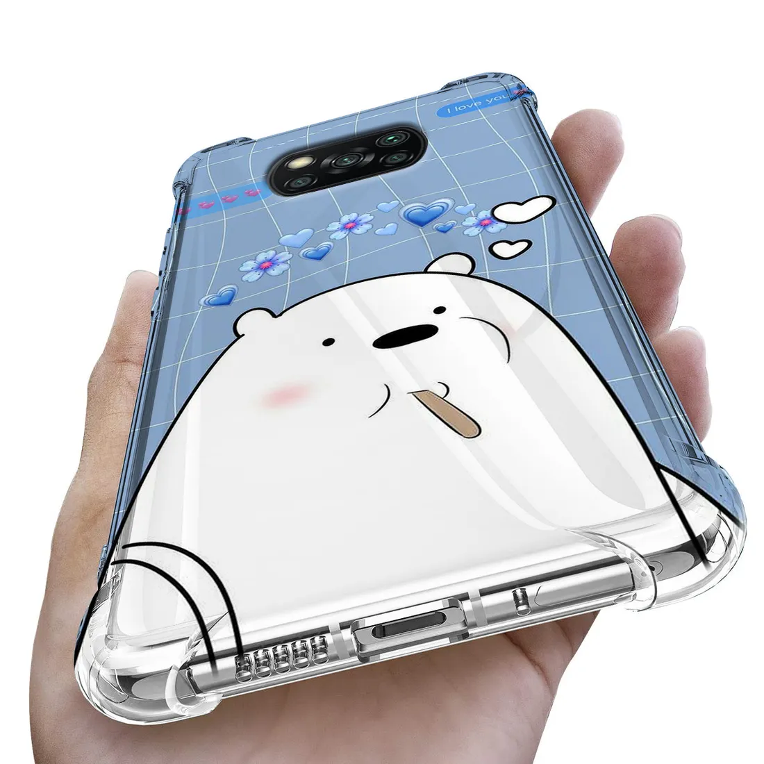 etui-antishock-do-xiaomi-poco-x3-bare-bears-wzory