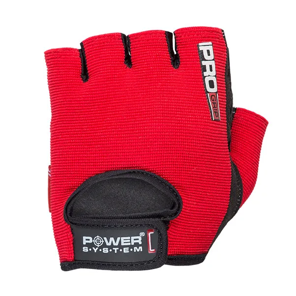 power-system-rekawiczki-pro-grip-red-m