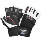 power-system-rekawiczki-no-compro-white-black-m-stan-nowy