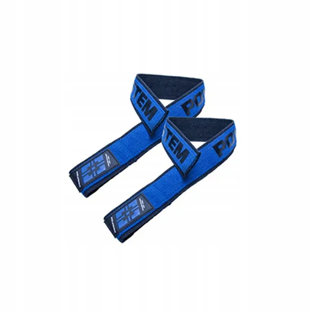 power-system-paski-lifting-straps-duplex-black-blu-stan-nowy