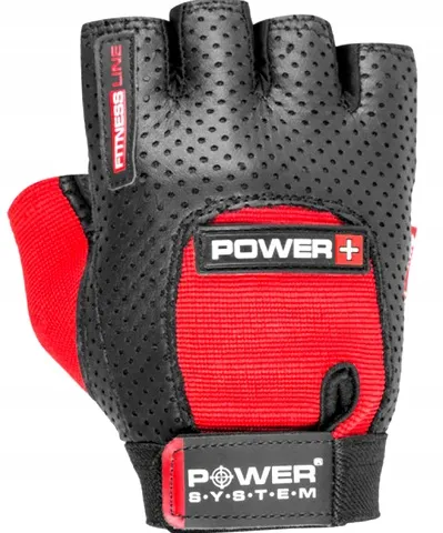 power-system-rekawiczki-power-plus-red-m-stan-nowy