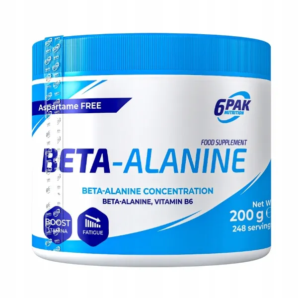 6pak-beta-alanine-200g-skladnik-dominujacy-beta-alanina