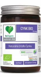 beorganic-cynk-bio-75mg-60-tabl
