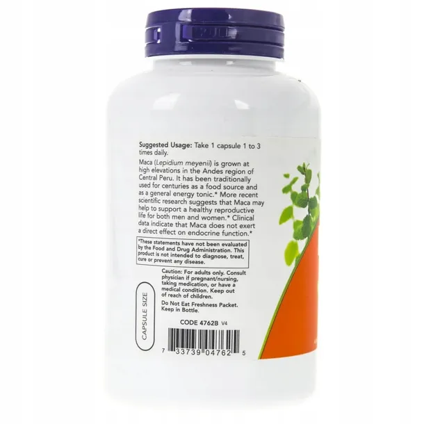 now-maca-500-mg-250-kaps-liczba-sztuk-250
