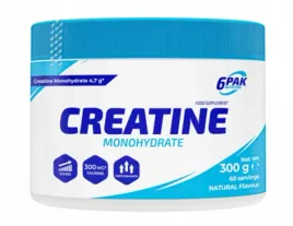 6pak-creatine-monohydrate-300g-pure