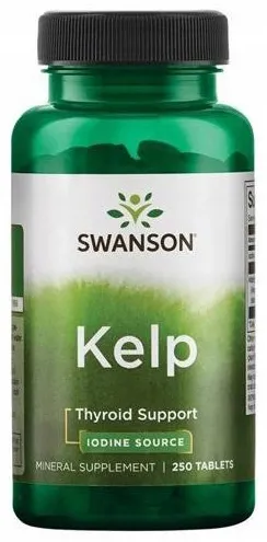 swanson-kelp-250-tab-waga-z-opakowaniem-0-12-kg