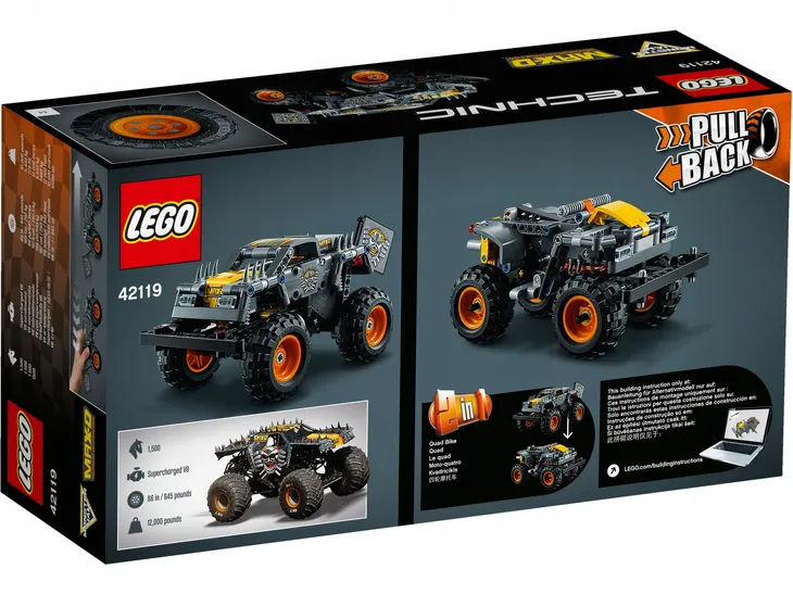 lego-technic-monster-jam-max-d-42119-liczba-elementow-230