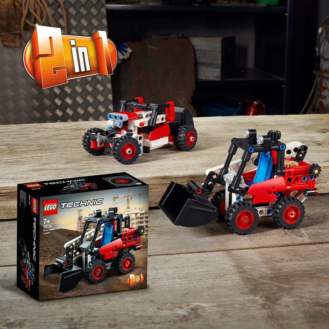 lego-technic-miniladowarka-42116-stan-nowy
