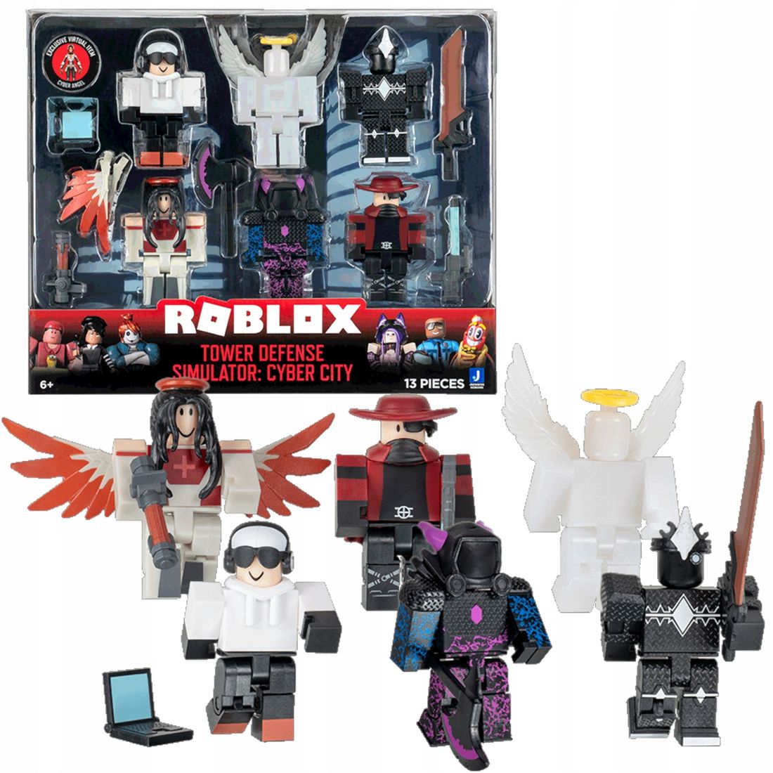 Roblox Zestaw figurek Tower Defense Simulator: Cybercity RBL0598 - ERLI.pl